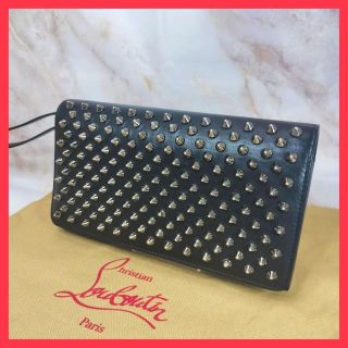 クリスチャンルブタン(Christian Louboutin)の専用クリスチャンルブタン スタッズ 長財布 パネトーネ レザー  クラッチバッグ(長財布)