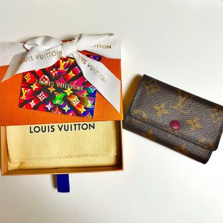 ルイヴィトン(LOUIS VUITTON)のルイヴィトン　モノグラム　キーケース　ミュルティクレ6  フューシャ(キーケース)