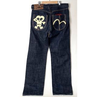 エビス(EVISU)の1959 エビス ヤマネ カモメ デニムパンツ 山ちゃんジーンズ 濃紺 W36(デニム/ジーンズ)