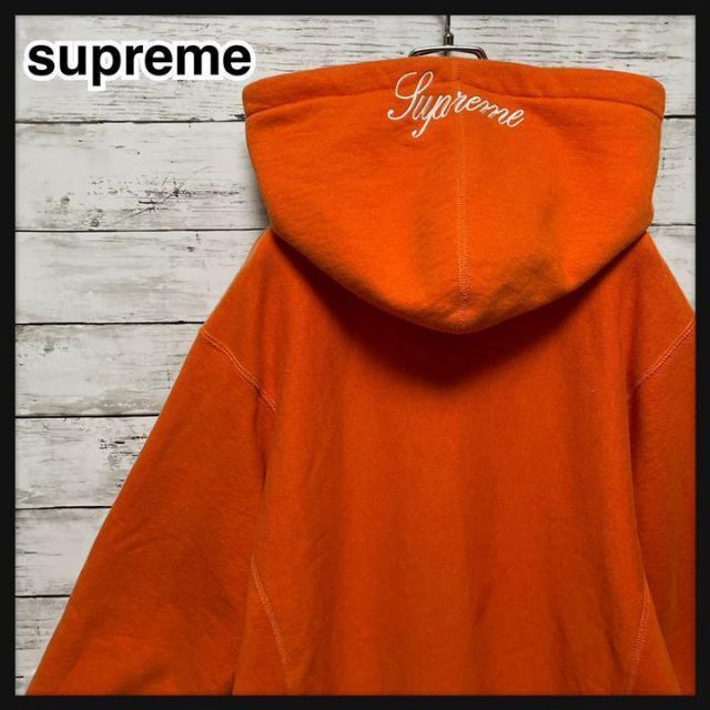 Supreme - 【人気Lサイズ】シュプリーム☆刺繍フードロゴ 希少カラー