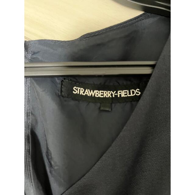 STRAWBERRY-FIELDS(ストロベリーフィールズ)のstrawberry fields ワンピース　美品 レディースのワンピース(ひざ丈ワンピース)の商品写真