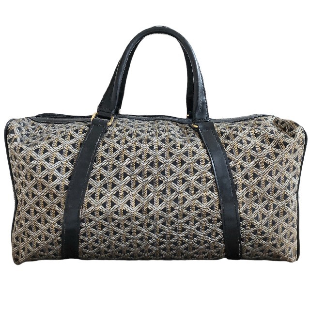 GOYARD(ゴヤール)のゴヤール ヴィンテージ 希少 ハンドバッグ ボストンバッグ 鞄 ヘリンボーン レディースのバッグ(ハンドバッグ)の商品写真