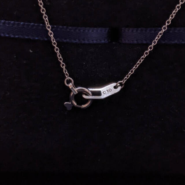 スタージュエリー 一粒ダイヤ ネックレス Pt950 0.10ct