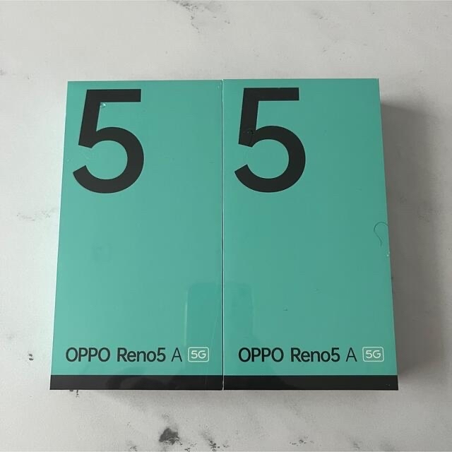 OPPO Reno5A 2台セット 新品未開封