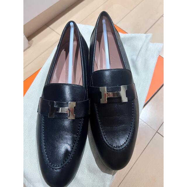 HERMES　モカシン　パリ　35.5 　ローファー