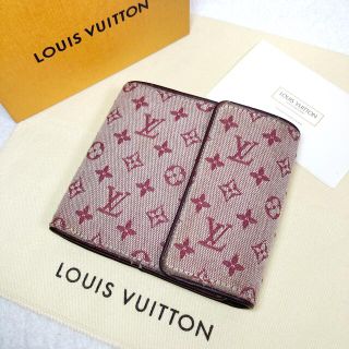 ルイヴィトン(LOUIS VUITTON)の【美品】ルイヴィトン ☆モノグラムミニ カルトクレディモネ 三つ折り財布(財布)