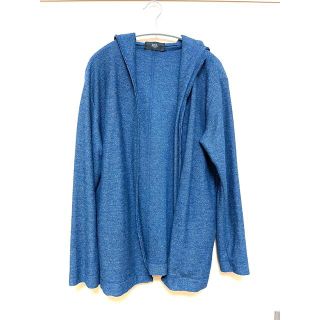 アズールバイマウジー(AZUL by moussy)の【美品】AZUL(アズール) フード付きカーディガン(カーディガン)