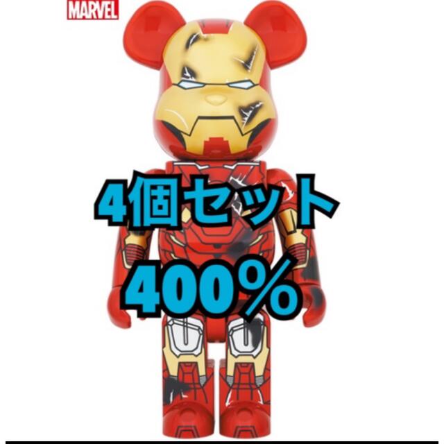 BE@RBRICK IRON MAN MARK VII DAMAGE 400％