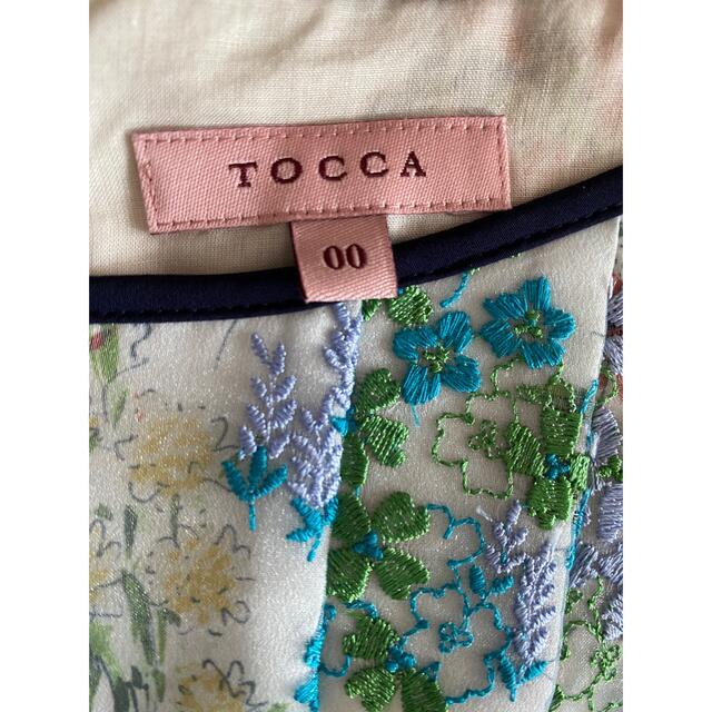 TOCCA ドレス ブルー系 サイズ00 美品 1