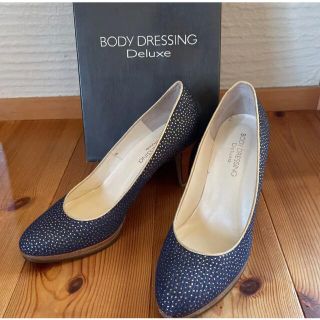 ボディドレッシングデラックス(BODY DRESSING Deluxe)のボディドレッシングデラックス パンプス ☆ ウッドヒール #  24 靴 ♪(ハイヒール/パンプス)