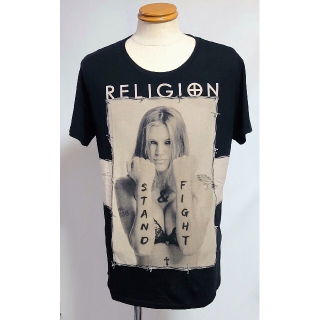 Religion レリジョン Tシャツ 半袖 ブラック Mサイズ