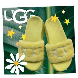 アグ(UGG)のBaby様　✨美品✨22✨UGG✨LATON FUR SLIDE✨ファーサンダル(サンダル)