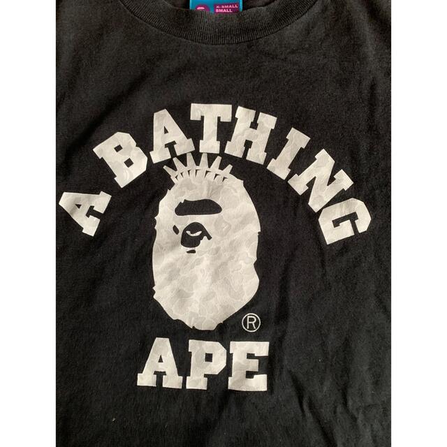 A BATHING APE(アベイシングエイプ)のA BATHING APE 王冠　Tシャツ メンズのトップス(Tシャツ/カットソー(半袖/袖なし))の商品写真