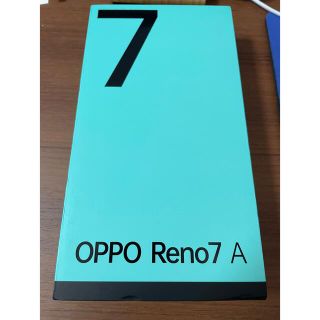 オッポ(OPPO)のOPPO Reno7 A ドリームブルー 本体 SIMフリー(スマートフォン本体)