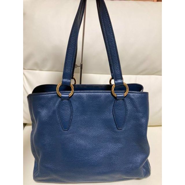 ミュウミュウ MIUMIU ショルダーバッグ トートバッグ 正規品 ネイビー