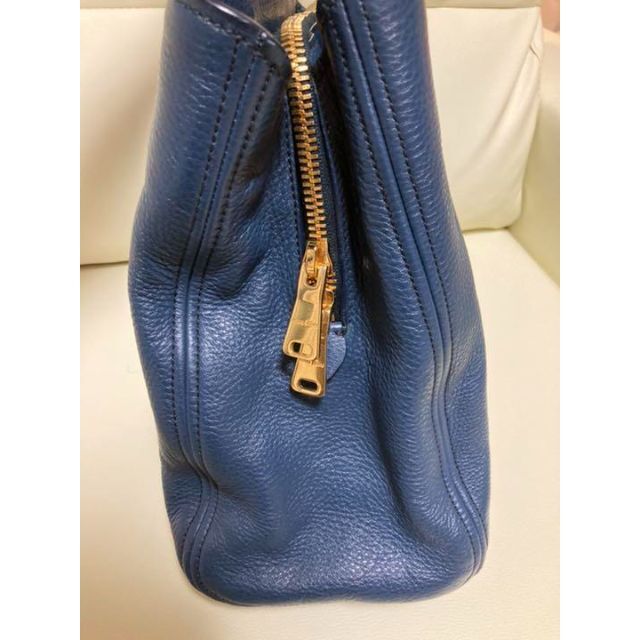 ミュウミュウ MIUMIU ショルダーバッグ トートバッグ 正規品 ネイビー