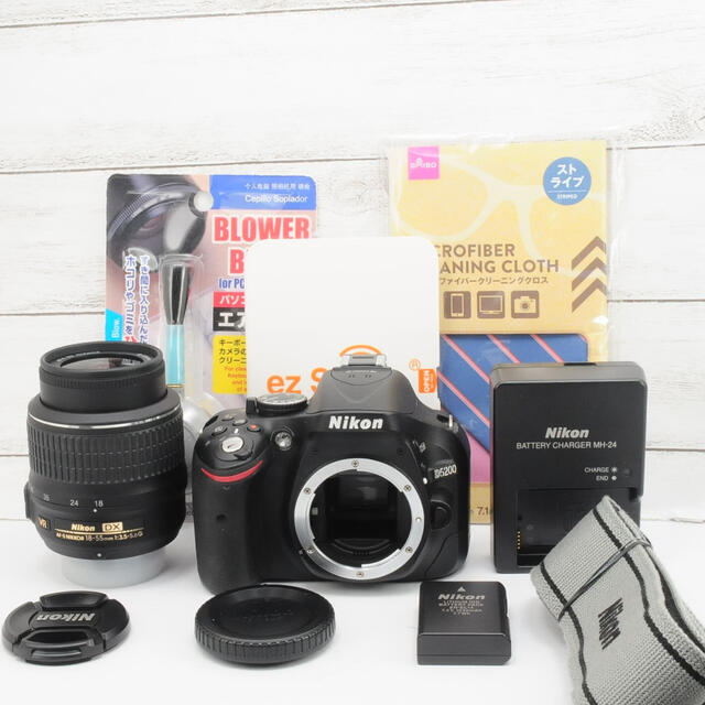 ❤️シャッター回数わずか21枚❤️スマホ転送❤️Nikon D5200
