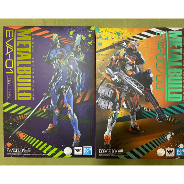 エヴァンゲリオン　METALBUILD EVA-01 EVA-00 2個セット