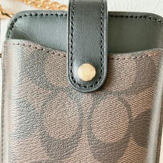 新品☆人気 COACH コーチ スマホショルダー スマホポーチ ショルダーバッグ