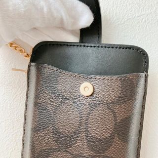 新品☆人気 COACH コーチ スマホショルダー スマホポーチ ショルダーバッグ