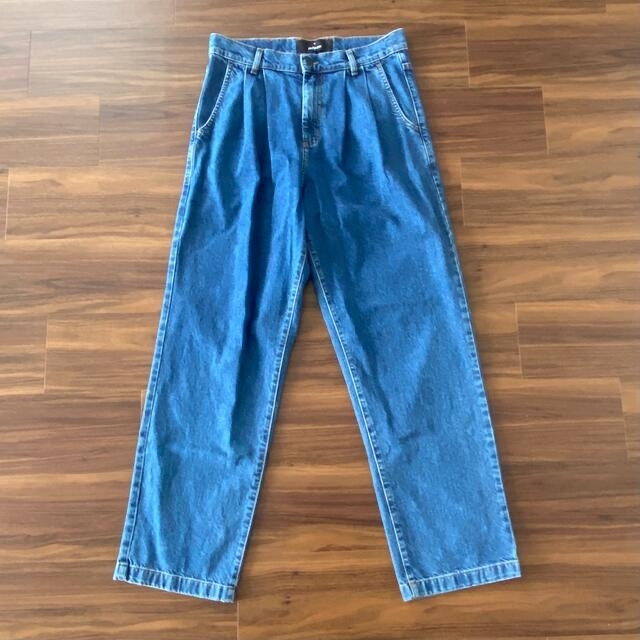 1LDK SELECT(ワンエルディーケーセレクト)のmfpen Big Jeans Washed Blue サイズ M メンズのパンツ(デニム/ジーンズ)の商品写真