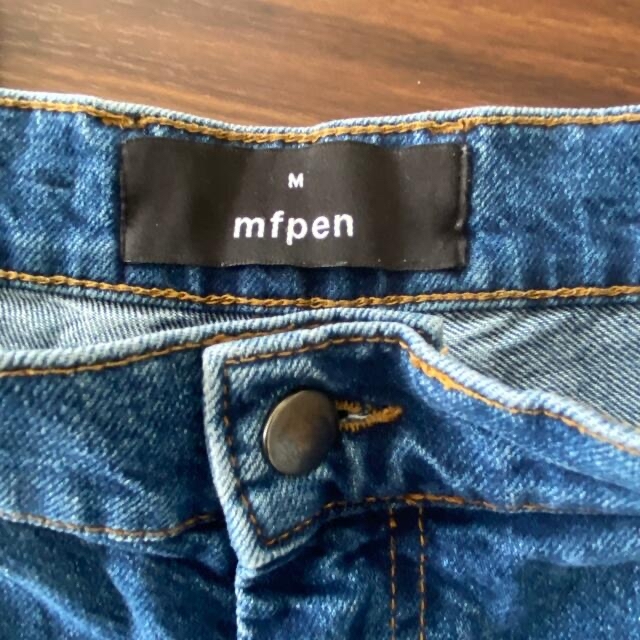 1LDK SELECT(ワンエルディーケーセレクト)のmfpen Big Jeans Washed Blue サイズ M メンズのパンツ(デニム/ジーンズ)の商品写真