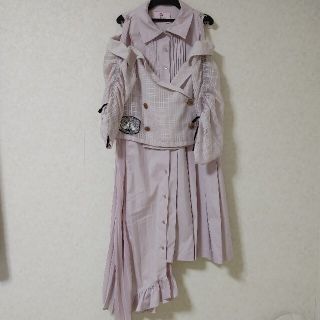 keisuke kanda - rurumu: asymmetry trench one-piece ワンピの通販 by