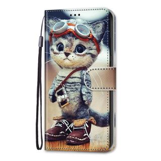 人気商品 Galaxyケース　手帳型　耐衝撃　可愛い　ねこちゃん　カード収納(Androidケース)