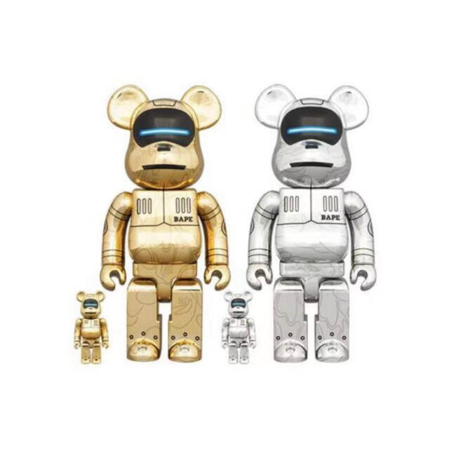 オンラインショップ】 BE@RBRICK SORAYAMA MILO（R）100%＆400% BABY ...