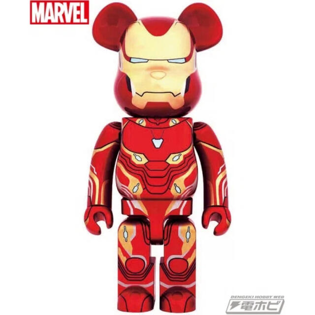 エンタメ/ホビーBE@RBRICK ベアブリック IRON MAN MARK 50 1000%