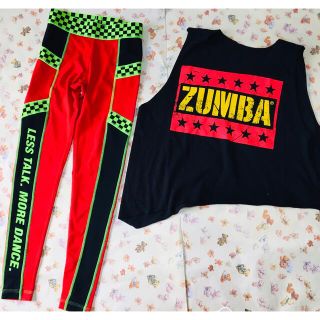 ズンバ(Zumba)のZUMBAレギンス＆タンクトップ⭐︎(レギンス/スパッツ)