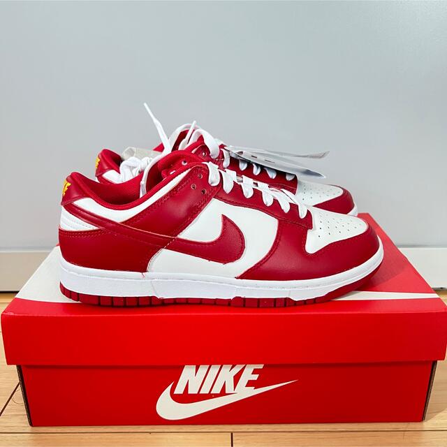 NIKE(ナイキ)のNike Dunk Low Gym Red ナイキ ダンク ジムレッド 24.5 メンズの靴/シューズ(スニーカー)の商品写真