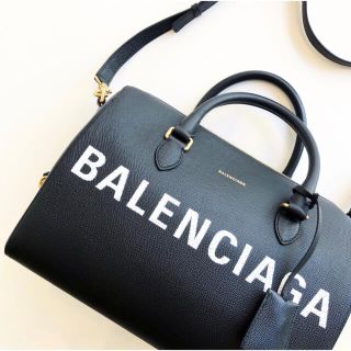 バレンシアガ(Balenciaga)のBALENCIAGA バレンシアガ  ボウリング　ダッフル　バッグ　(ハンドバッグ)