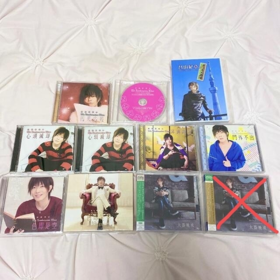 谷山紀章 Mr.Tambourine Man CD きーやん散歩DVDまとめ売りCDDVD