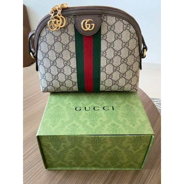 超熱 Gucci - オフディアショルダー 長財布入る！未使用に近い 正規品