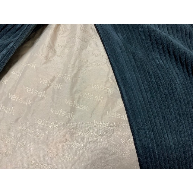 フェットサックM Cord Velours ベロア ダークグレー Vetsak