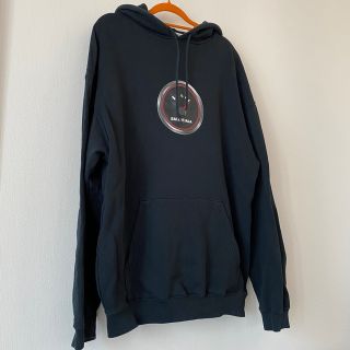 バレンシアガ BALENCIAGA パーカー フーディ ガソリンメーター 黒