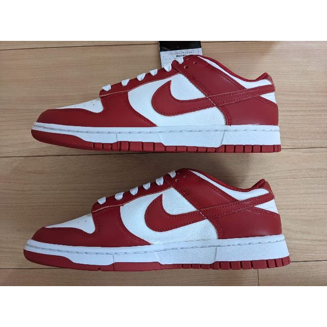 NIKE(ナイキ)のNIKE DUNK LOW RETRO Gym Red ジムレッド ダンク ロー メンズの靴/シューズ(スニーカー)の商品写真