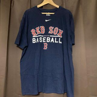 ナイキ(NIKE)のNIKE  レッドソックス USA 古着 Tシャツ XXL(Tシャツ/カットソー(半袖/袖なし))