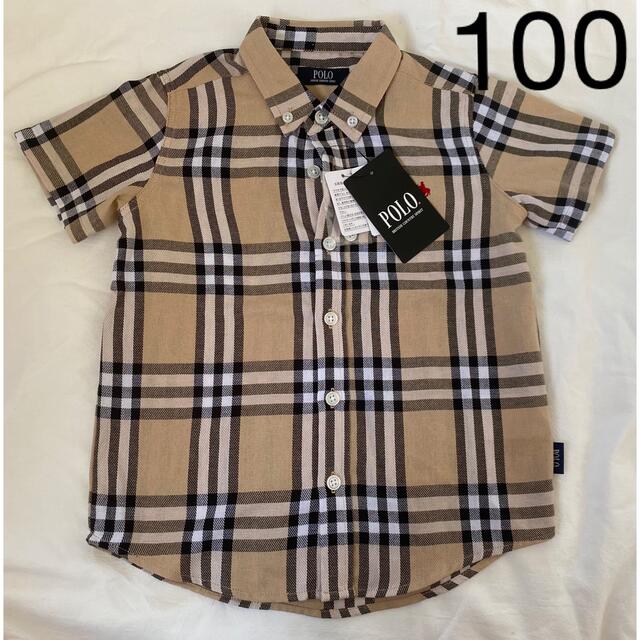 POLO RALPH LAUREN(ポロラルフローレン)のPOLO チェックシャツ キッズ/ベビー/マタニティのキッズ服男の子用(90cm~)(Tシャツ/カットソー)の商品写真