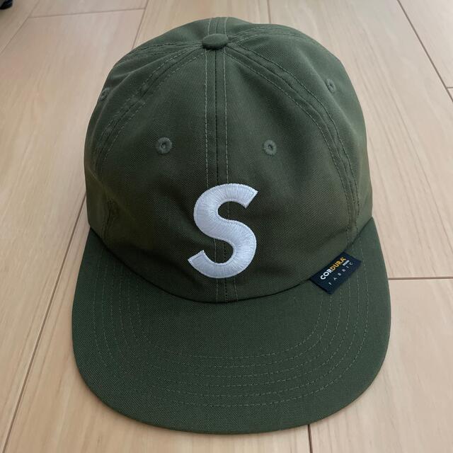 Supreme Cordura S Logo 6-Panel Cap Olive | proerdbrasil.com.br