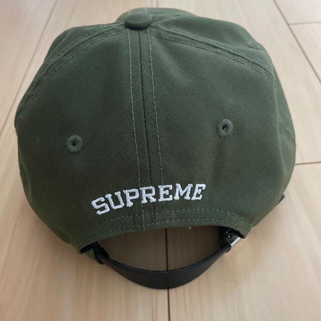Supreme Cordura S Logo 6-Panel Cap Olive | proerdbrasil.com.br