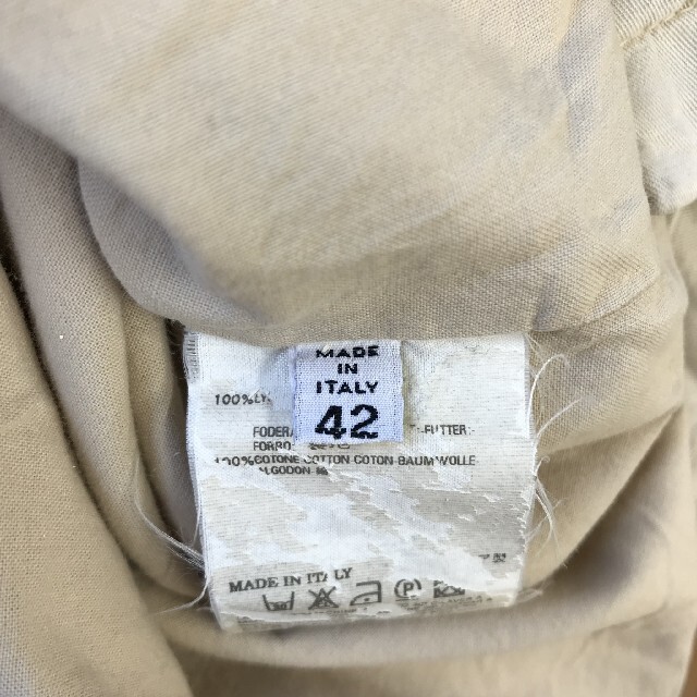 MM6(エムエムシックス)の【MM6 Maison Margiela】ノーカラーコート 42 タグ付き レディースのジャケット/アウター(ノーカラージャケット)の商品写真