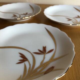 香蘭社　蘭のしらべ　金彩　フリル　小皿
