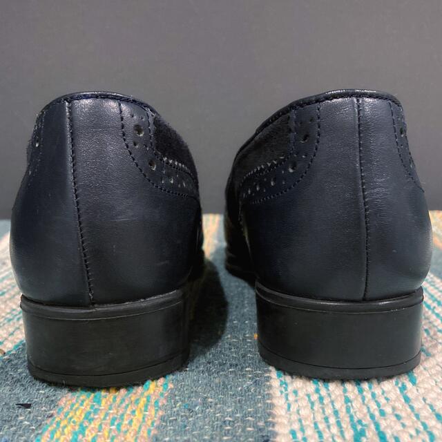 Le Talon(ルタロン)のルタロン　シューズ　革靴　ローファー　パンプス　ヒール　ブラック　ネイビー レディースの靴/シューズ(ローファー/革靴)の商品写真
