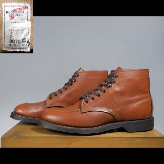 レッドウィング(REDWING)の8076スポーツブーツフラットボックス8071 8076 9016 9013(ブーツ)