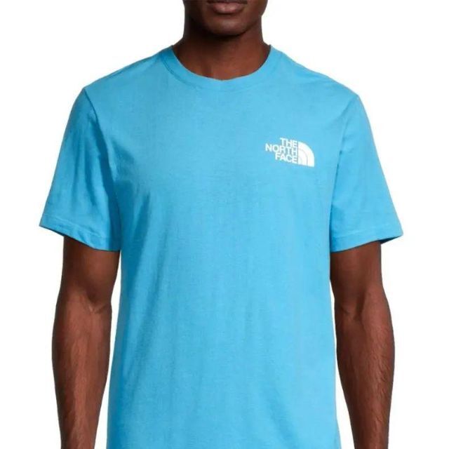 THE NORTH FACE(ザノースフェイス)の[THE NORTH FACE] ノースフェイス Tシャツ(ブルー) S メンズのトップス(Tシャツ/カットソー(半袖/袖なし))の商品写真