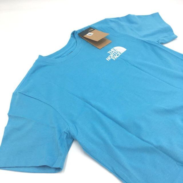 THE NORTH FACE(ザノースフェイス)の[THE NORTH FACE] ノースフェイス Tシャツ(ブルー) XL メンズのトップス(Tシャツ/カットソー(半袖/袖なし))の商品写真