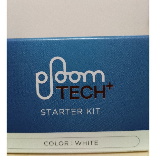 PloomTECH(プルームテック)のプルームテックプラススターターキットホワイト新品未使用 メンズのファッション小物(タバコグッズ)の商品写真