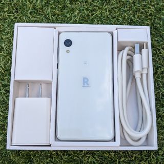 ラクテン(Rakuten)の楽天ミニ ホワイト 美品(スマートフォン本体)